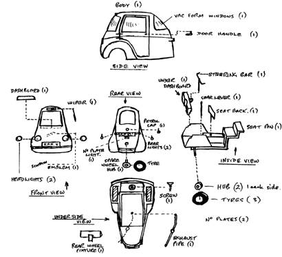 Scootacar toy